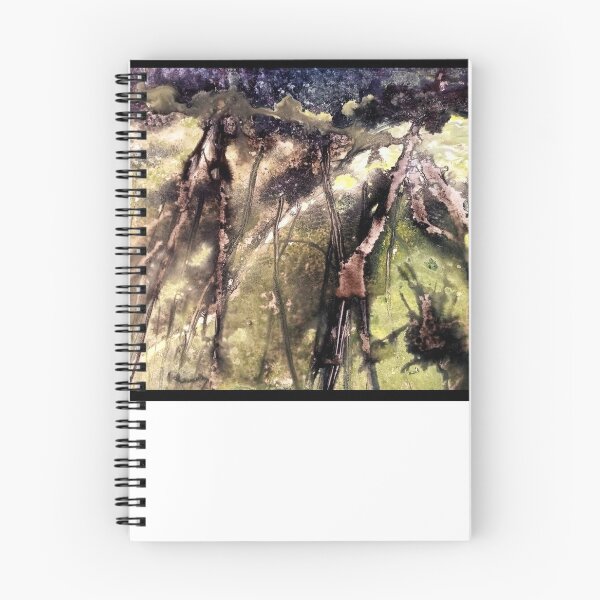 Item preview, Mysterious Roots Green Forest Oil Painting designed and sold by HyunBonilla.
