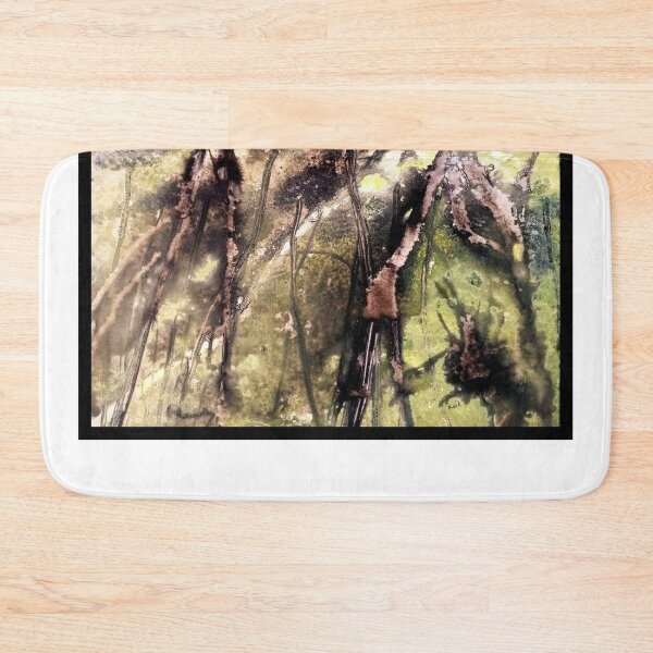 Item preview, Mysterious Roots Green Forest Oil Painting designed and sold by HyunBonilla.