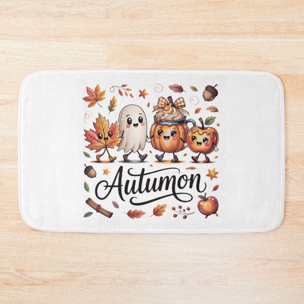 Item preview, Autumn Squad Cute Leaf, Ghost, Pumpkin Spice & Caramel Apple designed and sold by Zizo-DR44.