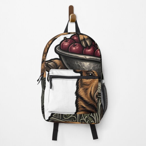 Item preview, Gothic Samhain Altar — Boar Piglet with an Apple Offering Bowl designed and sold by IllumeInk.