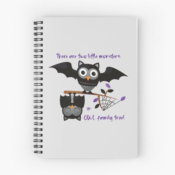 Item preview, Two…in OWL Family Tree (on Lt. Grey) designed and sold by PawsitiveMum3.