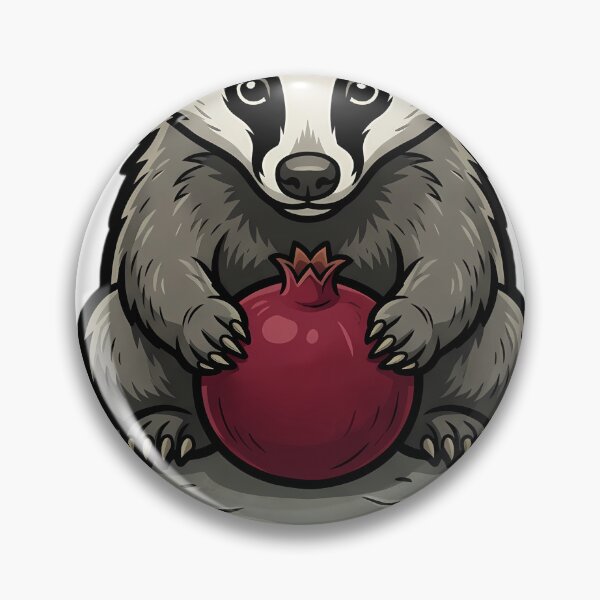 Item preview, Gothic Samhain Altar — Badger with a Pomegranate designed and sold by IllumeInk.