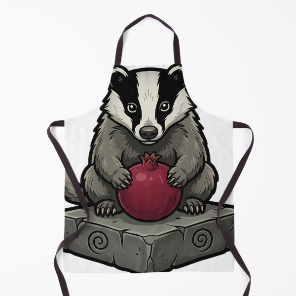 Item preview, Gothic Samhain Altar — Badger with a Pomegranate designed and sold by IllumeInk.