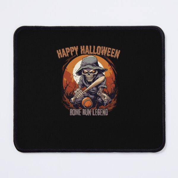 Item preview, Halloween Skeleton Baseball Player Art designed and sold by FrancisLWoo.