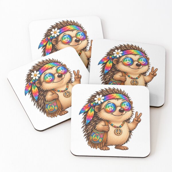 Item preview, hippie hedgehog designed and sold by Gokuxtreme.