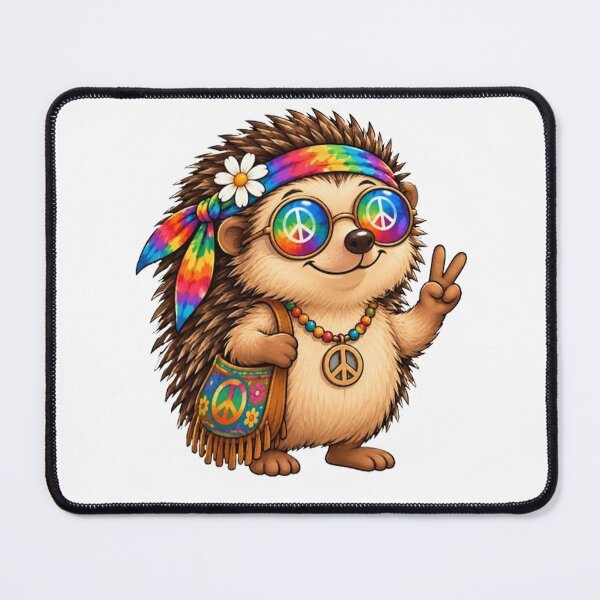 Item preview, hippie hedgehog designed and sold by Gokuxtreme.