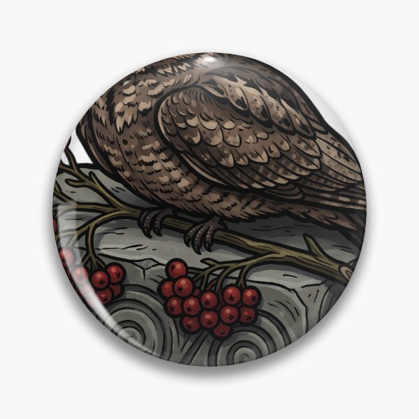 Item preview, Gothic Samhain Altar — Nightjar with a Rowan Sprig designed and sold by IllumeInk.
