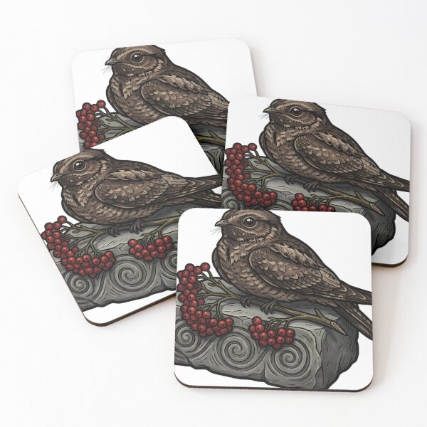Item preview, Gothic Samhain Altar — Nightjar with a Rowan Sprig designed and sold by IllumeInk.