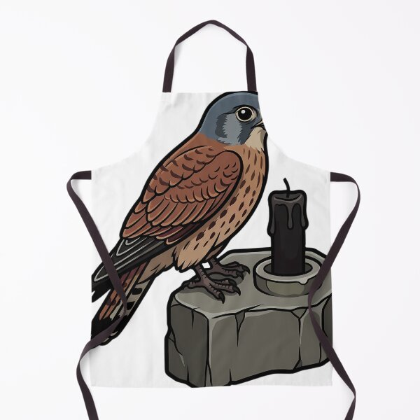 Item preview, Gothic Samhain Altar — Kestrel with a Votive Candle designed and sold by IllumeInk.