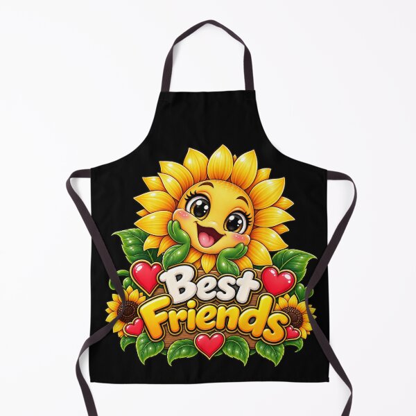 Item preview, Best Friends Sunflower – Cute Kawaii Happy Flower Friendship designed and sold by aventi24.