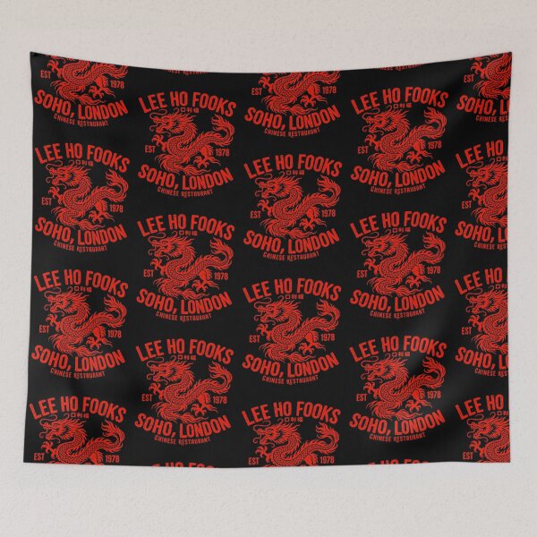 Item preview, Lee Ho Fooks Chinese Restaurant Soho London 1978 Vintage Dragon Graphic designed and sold by JapanAnimeSH2.