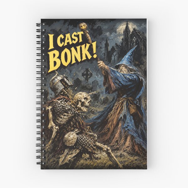 Aperçu de l'œuvre Je lance bonk ! créée et vendue par abby-thorns.