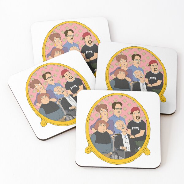 Item preview, Animated Family Portrait In Gold Oval Frame designed and sold by RomainCam.