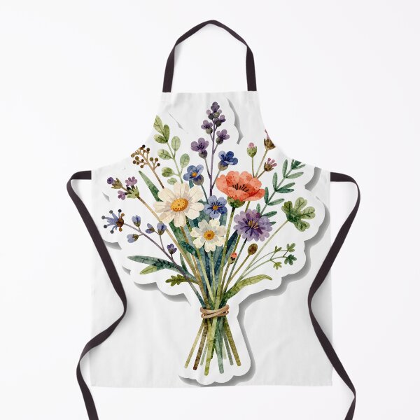 Item preview, Elegant Wildflower Bouquet Watercolor designed and sold by chill-a-lot.