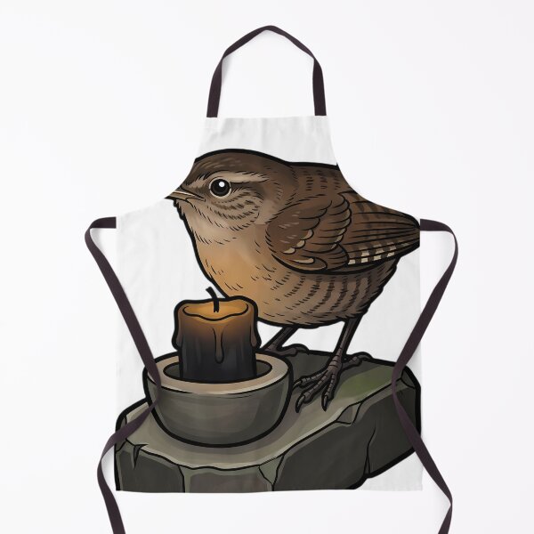 Item preview, Gothic Samhain Altar — Wren with a Tiny Black Candle designed and sold by IllumeInk.