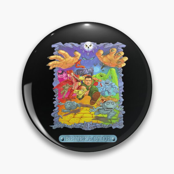 Item preview, Hero Running From Monsters Frame designed and sold by AnoukLoiselle.