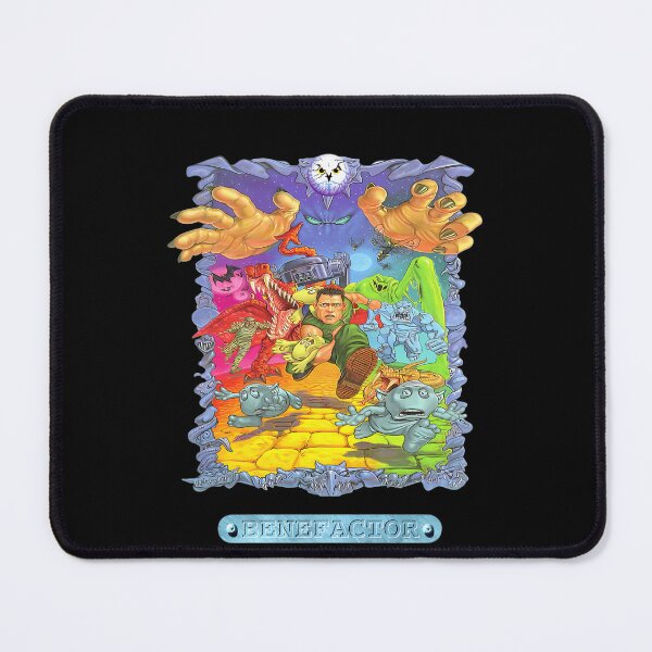 Item preview, Hero Running From Monsters Frame designed and sold by AnoukLoiselle.