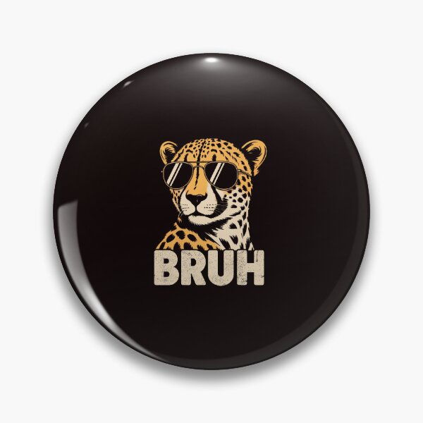 Item preview, Bruh Cheetah Sunglasses Retro Wildlife Animal designed and sold by ImeldaSparks.