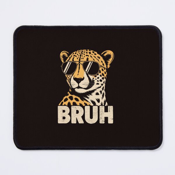 Item preview, Bruh Cheetah Sunglasses Retro Wildlife Animal designed and sold by ImeldaSparks.