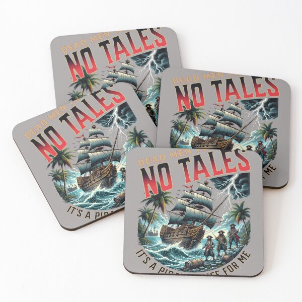 Item preview, Dead Men Tell No Tales Pirate Crew Ship-32 designed and sold by VeronikaRei.