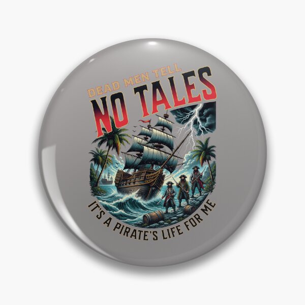 Item preview, Dead Men Tell No Tales Pirate Crew Ship-32 designed and sold by VeronikaRei.