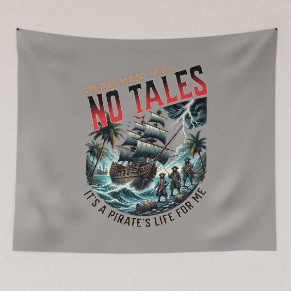 Item preview, Dead Men Tell No Tales Pirate Crew Ship-32 designed and sold by VeronikaRei.