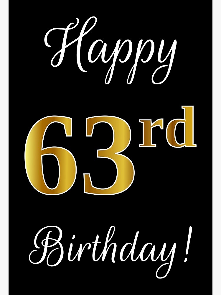 18+ Happy 63Rd Birthday Images