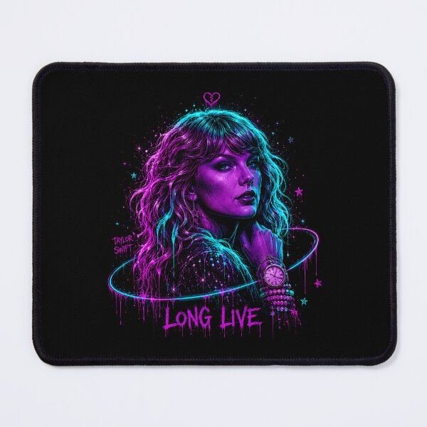 Item preview, Taylor Swift Long Live Neon Portrait designed and sold by JMS-Artvintage.