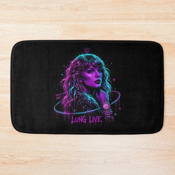 Item preview, Taylor Swift Long Live Neon Portrait designed and sold by JMS-Artvintage.