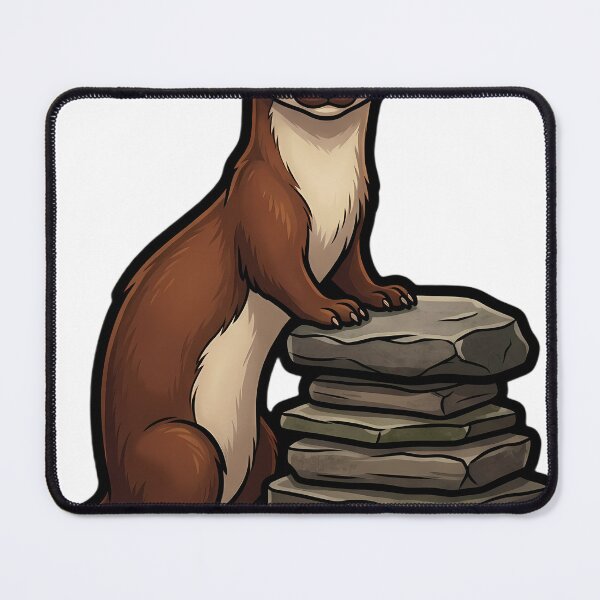 Item preview, Gothic Samhain Veil — Weasel at a Burial Cairn designed and sold by IllumeInk.