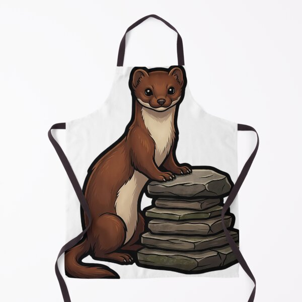 Item preview, Gothic Samhain Veil — Weasel at a Burial Cairn designed and sold by IllumeInk.