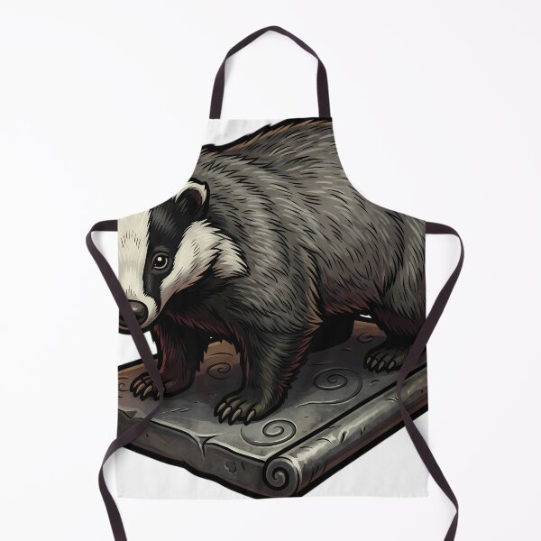 Item preview, Gothic Samhain Veil — Badger at a Threshold Stone designed and sold by IllumeInk.
