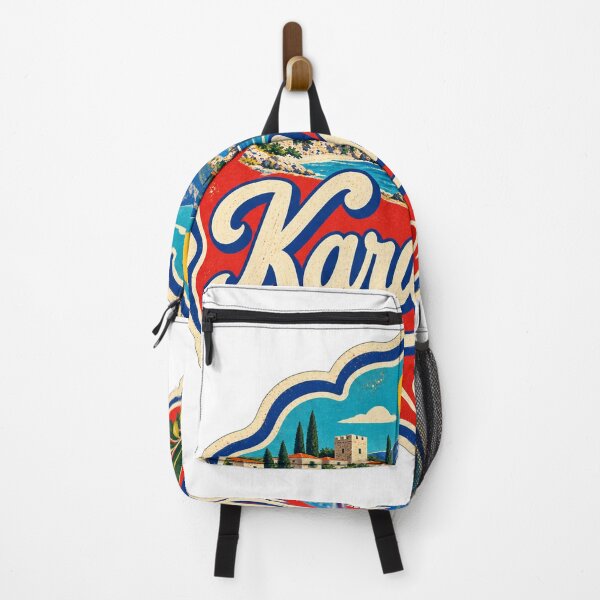 Item preview, Kardamyli Greece Travel Souvenir Painted Mediterranean Sign designed and sold by VisualArtsOasis.