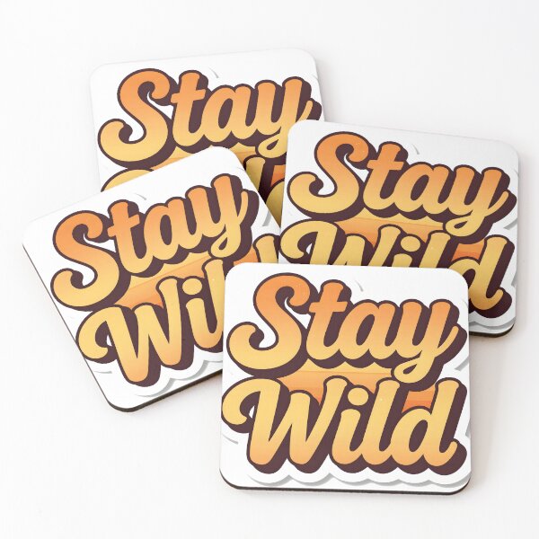 Item preview, Stay Wild Retro Vintage Sunset designed and sold by chill-a-lot.
