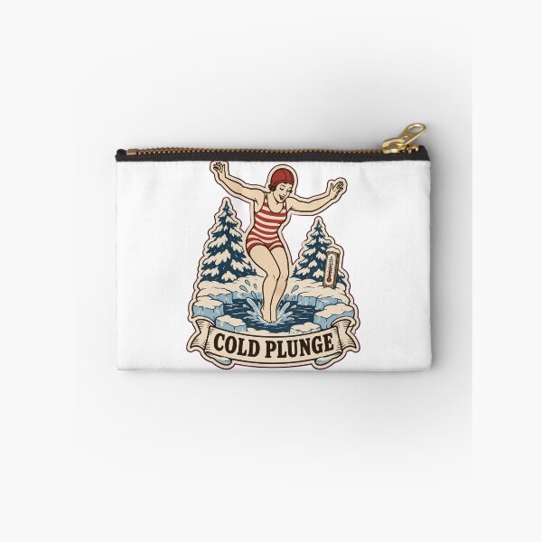 Item preview, Cold Plunge Vintage Ice Swimmer | Funny Polar Bear Plunge Retro Winter Swimming Design designed and sold by StickyGuys.