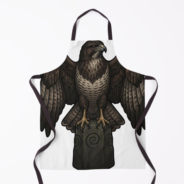 Item preview, Gothic Samhain Veil — Buzzard on a Tall Monolith designed and sold by IllumeInk.