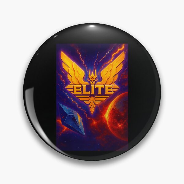 Item preview, Golden Winged Emblem With Spacecraft designed and sold by AnoukLoiselle.