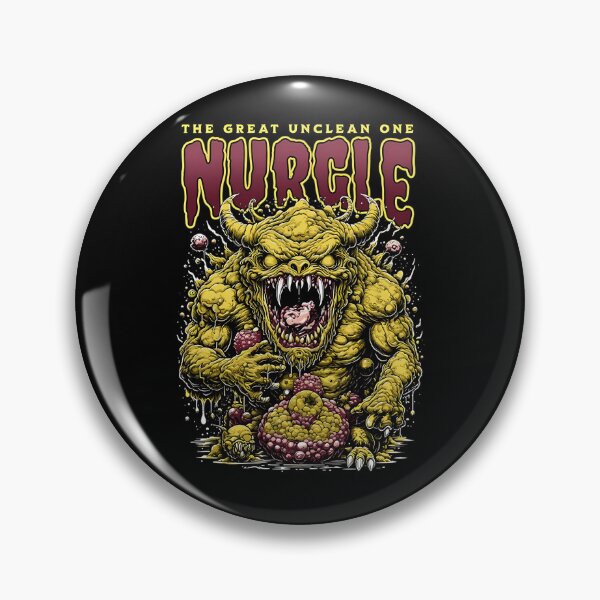 Item preview, Horned Green Beast Monster Creepy Teeth designed and sold by RomainCam.