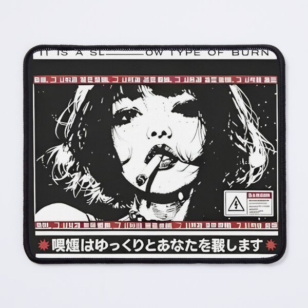 Item preview, Retro Manga 'Smoking Kills' designed and sold by T-Wearz.