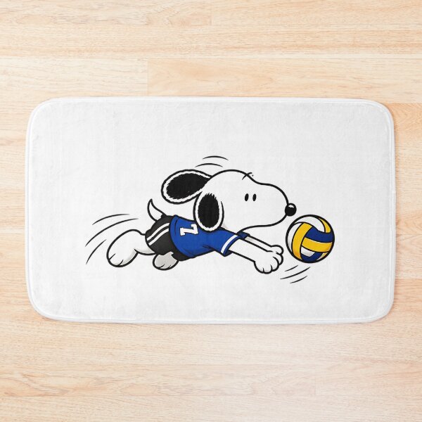Item preview, Snoopy Volleyball Player – Cute Diving Volleyball Sports Design designed and sold by artizallart.