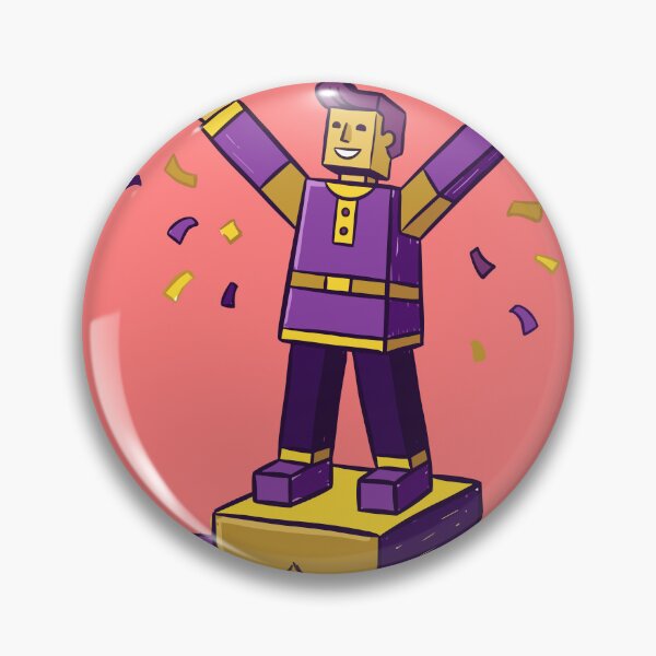 Item preview, Blocky Champion Trophy Podium Design designed and sold by Ranpict.