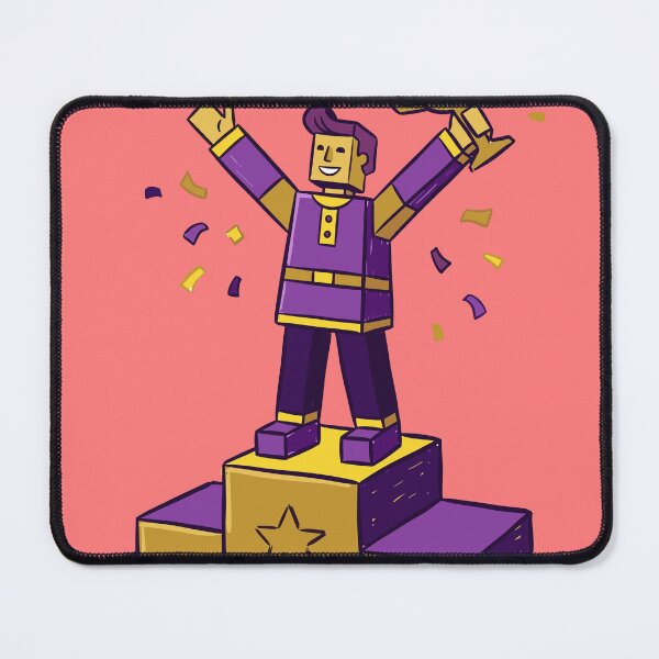 Item preview, Blocky Champion Trophy Podium Design designed and sold by Ranpict.
