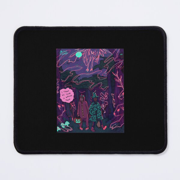 Item preview, Lost In Spooky Forest Cute Halloween Comic Art designed and sold by WhitneyJGrieve.