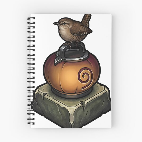 Item preview, Gothic Samhain Offering — Turnip Lantern and a Wren designed and sold by IllumeInk.