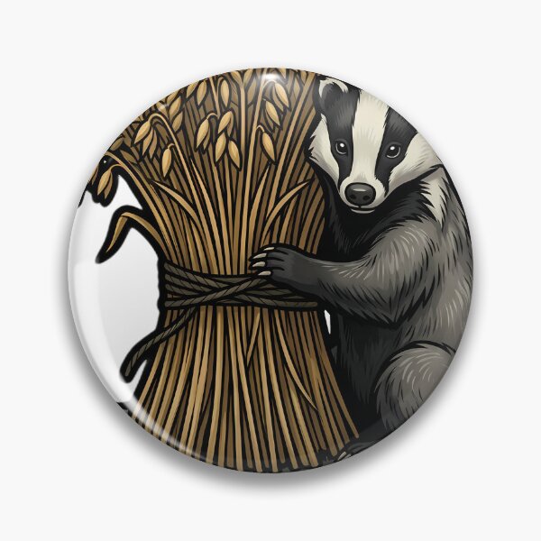 Item preview, Gothic Samhain Offering — Oat Sheaf and a Badger designed and sold by IllumeInk.