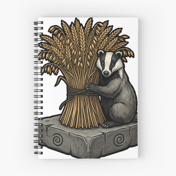 Item preview, Gothic Samhain Offering — Oat Sheaf and a Badger designed and sold by IllumeInk.