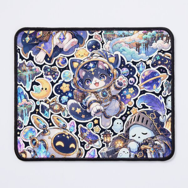 Item preview, Cosmic Fantasy Gamer Sticker Pack Cute Kawaii Art designed and sold by Inked Legacy.