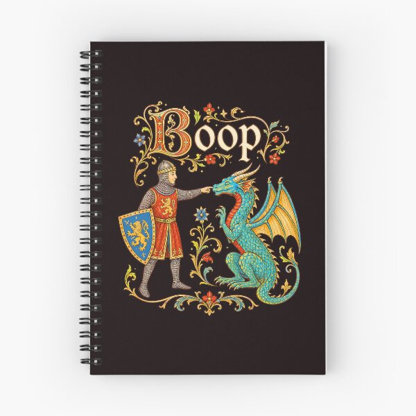 Item preview, Boop Medieval Knight Dragon Ren Faire Fantasy designed and sold by ImeldaSparks.
