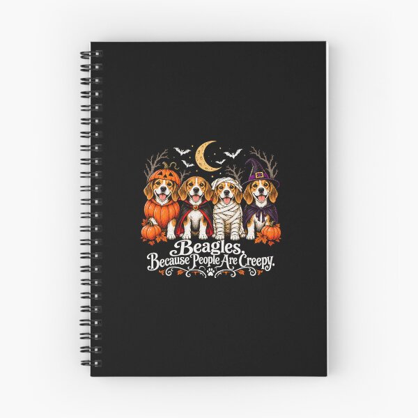 Item preview, Beagles Because People Are Creepy Halloween Dogs Lovers designed and sold by nryum.