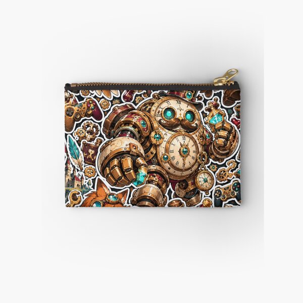 Item preview, Steampunk Animals Sticker Pack Fox Owl Gamer Art designed and sold by Inked Legacy.